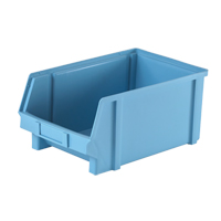 Plastibox<sup>®</sup> Parts Bin, 8-1/10" W x 6" H x 12-4/5" D, Blue CD236 | Ontario Safety Product