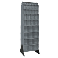 Tip-Out Bins Stand, 23-5/8" W x 16" D x 75" H, 72 Drawers CE968 | Ontario Safety Product