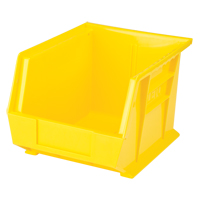 Stack & Hang Bin, 8-1/4" W x 7" H x 10-3/4" D, Yellow CF843 | Ontario Safety Product
