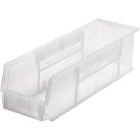 Ultra Stack & Hang Bin, 17-7/8" W x 5" H x 5-1/2" D, Clear Ontario Safety Products