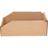 Deep Corrugated Parts Bins, 5-3/4" W x 11-1/4" D x 4-1/2" H, Beige Ontario Safety Products