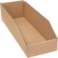 Deep Corrugated Parts Bins, 5-3/4" W x 17-1/4" D x 4-1/2" H, Beige Ontario Safety Products