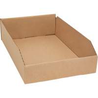 Deep Corrugated Parts Bins, 11-3/4" W x 17-1/4" D x 4-1/2" H, Beige Ontario Safety Products