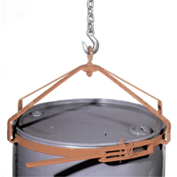 Manual Vertical Drum Lifter, 55 US gal. (45 Imperial Gal.), 700 lbs./317 kg. Cap. DA228 | Ontario Safety Product