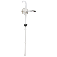 Rotary Drum Pump, PTFE, Fits 30 - 55 Gal., 12 oz. per revolution DB997 | Ontario Safety Product