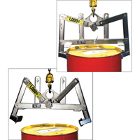 Automatic Vertical Drum Lifters, 55 US gal. (45 Imperial Gal.), 1000 lbs./454 kg. Cap. DC092 | Ontario Safety Product