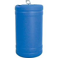 Polyethylene Drums -Tight Head, 15 US gal. (12.49 imp. Gal.), Closed Top, Blue DC540 | Ontario Safety Product