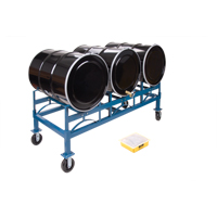 Porte-barils empilables, 3 barils, Capacit&eacute; de 2400 lb, 71-1/2" la x 30" p x 12-1/2" h Ontario Safety Products