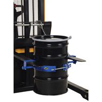 Anneau de bascule pour baril, Baril de 55 gal. US (45 gal. imp.), Capacité 1200 lb/ 544 kg DC646 | Ontario Safety Product