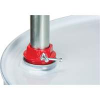 Rotary Type Drum Pump, Cast Iron/Steel, Fits 30-55 Gal., 8 oz./Stroke Ontario Safety Products