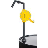 Rotary Type Drum Pump, Polypropylene, Fits 15 - 55 US Gal., 8 oz./Stroke Ontario Safety Products