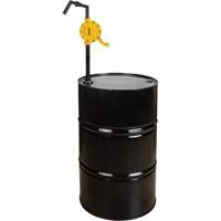 Rotary Type Drum Pump, Polypropylene, Fits 15 - 55 US Gal., 8 oz./Stroke Ontario Safety Products