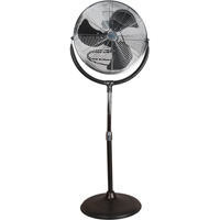 High-Velocity Pedestal Fan, Commercial, 3 Speed, 20" Diameter EA289 | Ontario Safety Product