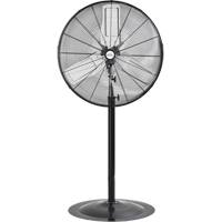 Oscillating Pedestal Fan, Heavy-Duty, 2 Speed, 30" Diameter EA647 | Ontario Safety Product