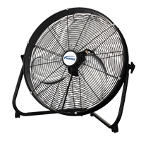 High Velocity Floor Fan, 3 Speeds, 20" Diameter EA661 | Ontario Safety Product