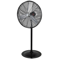 Oscillating Pedestal Fan, Heavy-Duty, 3 Speed, 30" Diameter EA666 | Ontario Safety Product