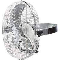 Wall-Mounted Air Circulator, Commercial, 3 Speed, 18" Diameter Ontario Safety Products