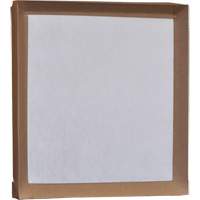 Disposable Filter, Box, 14" W x 2" D x 25" H EB085 | Ontario Safety Product