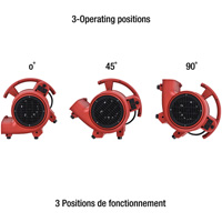 Appareil de ventilation, 550 pi³/min Ontario Safety Products