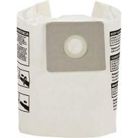 Type A Disposable Dry Filter Bags, 1 - 1.5 US gal. Ontario Safety Products