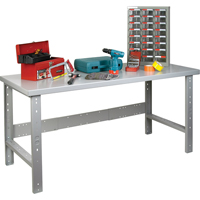 &eacute;tabli pr&eacute;conçu, 72" la x 30" p x 34" h, Capacit&eacute; 2500 lb Ontario Safety Products