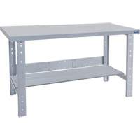 Pre-Designed Workbench, 60" W x 36" D x 34" H, 2500 lbs. Capacity Ontario Safety Products