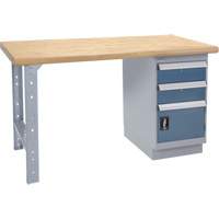 Pre-Designed Workbench, 2500 lbs. Cap., 72" W x 36" D, 34" H Ontario Safety Products