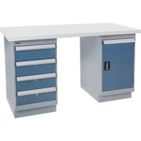 &eacute;tabli pr&eacute;conçu, 72" la x 30" p x 34" h, Capacit&eacute; 2500 lb Ontario Safety Products