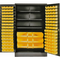 Jumbo Security Cabinet With Bins FG745 | Ontario Safety Product