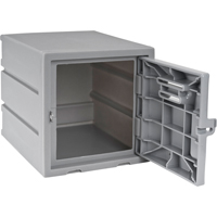 Locker, 12" x 15" x 12", Grey, Assembled Ontario Safety Products