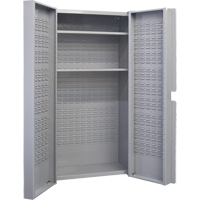 Deep Door Combination Cabinet, 38" W x 24" D x 72" H, Grey Ontario Safety Products