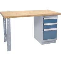 Workbench, 2500 lbs. Cap., 60" W x 36" D, 34" H Ontario Safety Products