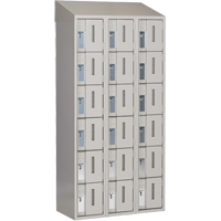 Casiers robustes Concorde, 6 niveaux, Bloc de 3, 36" x 18" x 78", Acier, Gris, Soud&eacute; (assembl&eacute;) Ontario Safety Products