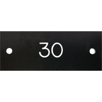 Locker Number Plates FL590 | Ontario Safety Product