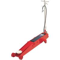 Cric de plancher, 5 tonne(s) Capacit&eacute;, 5-5/8" Abaiss&eacute;e, 27-1/4" &eacute;lev&eacute;e, Air comprim&eacute;/hydraulique Ontario Safety Products