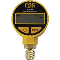 Digital Vacuum Gauge, Micron, Torr & Millibar with Case Ontario Safety Products