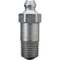 Raccord droit pour lubrification, Filetage de 1/8" PTF SPL court Ontario Safety Products
