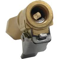 Embout de gonflage droit &agrave; connexion verrouillable – d&eacute;bit ferm&eacute; Ontario Safety Products