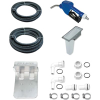 Pompe de transfert de fluide d'&eacute;chappement diesel (DEF) 115 V CA avec support pour cuve GRV et pistolet Ontario Safety Products