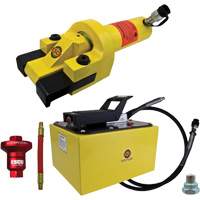 Ensemble de brise-talon pour pneus g&eacute;ants avec pompe hydraulique de 2 gallon Ontario Safety Products