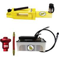 Ensemble de brise-talon pour pneus g&eacute;ants/&eacute;quipement de terrassement Yellow Jackit Ontario Safety Products
