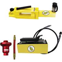 Ensemble de brise-talon pour pneus g&eacute;ants/&eacute;quipement de terrassement Yellow Jackit Ontario Safety Products