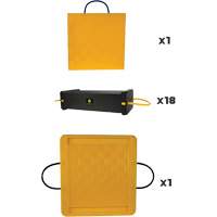 Ensemble de syst&egrave;me de sout&egrave;nement en composite CribLok 20 mcx Ontario Safety Products