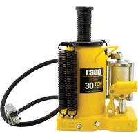 Cric-bouteille de s&eacute;rie Pro, 30 tonnes, Air comprim&eacute;/hydraulique, 20" Hauteur &eacute;lev&eacute;e Ontario Safety Products