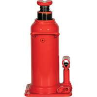 Professional Hydraulic Bottle Jack, 22 Ton(s), 20-49/250" Raised Height Ontario Safety Products