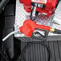 Red Automatic Gasoline Spout Nozzle Ontario Safety Products