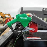 Green Automatic Diesel Spout Nozzle Ontario Safety Products