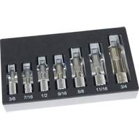 SAE Flare Nut Socket Set with Foam Tray, 7 Pieces, 3/8" Drive Size Ontario Safety Products