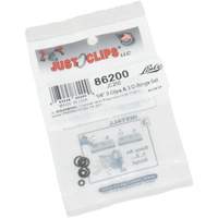 Jeu de clips et joints toriques de 1/4 po Ontario Safety Products