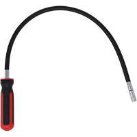 Extra Long Flex Driver with 1/4" Sq. x 1/4" Hex Adapter Ontario Safety Products